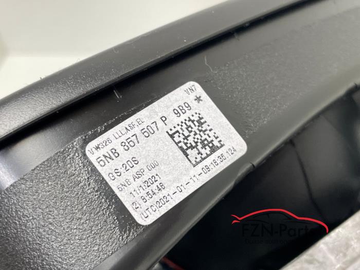 VW Tiguan 5na buitenspiegel links Kaal