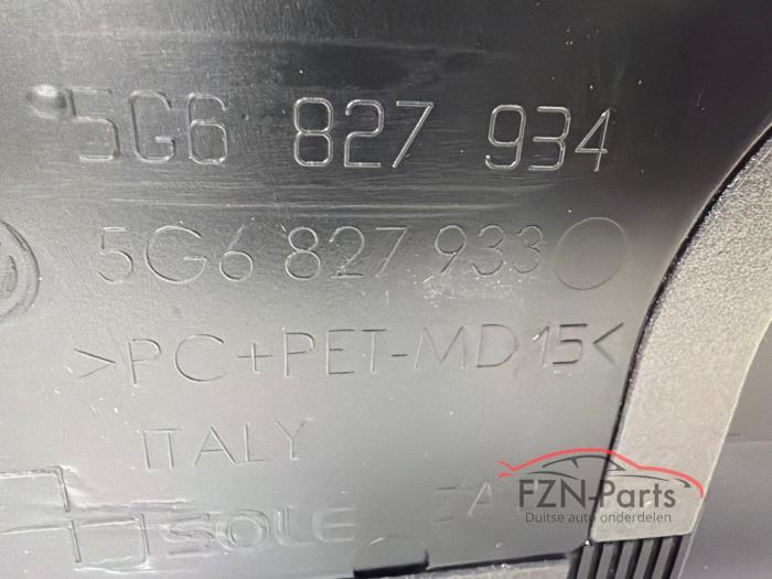 VW Golf 7 R R-Line/GTD/GTI spoiler Achterklep LA9W