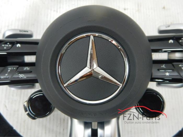 Mercedes-Benz C63 E63 W206 W213 AMG Stuur Leer MF+F1+Airbag