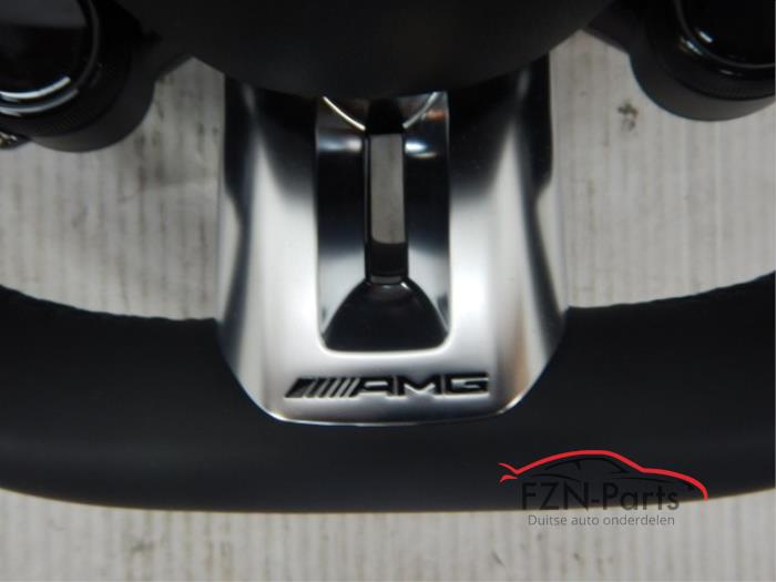 Mercedes-Benz C63 E63 W206 W213 AMG Stuur Leer MF+F1+Airbag