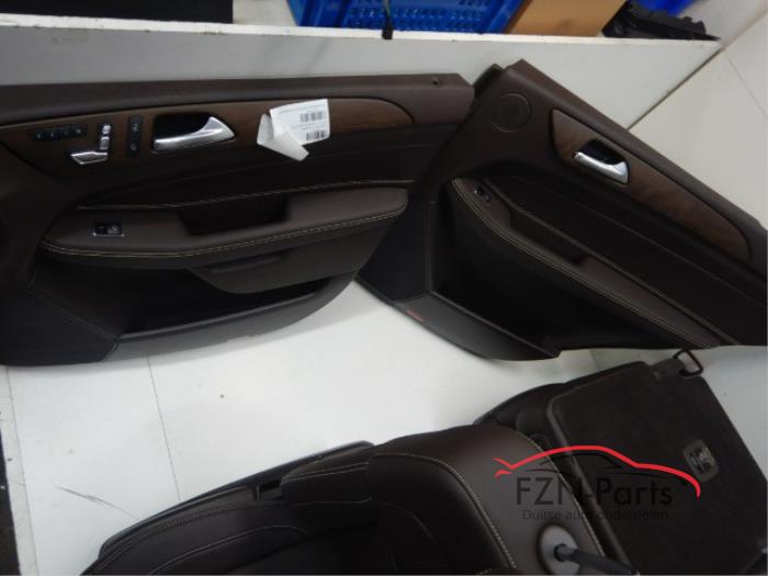Mercedes Benz GL-Klasse X166 7 Persoons interieur Leer Leder Bruin