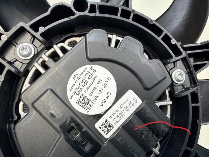 VW Golf 8 Ventilator Enkelfan + Koelluchtventilator + Behuizing