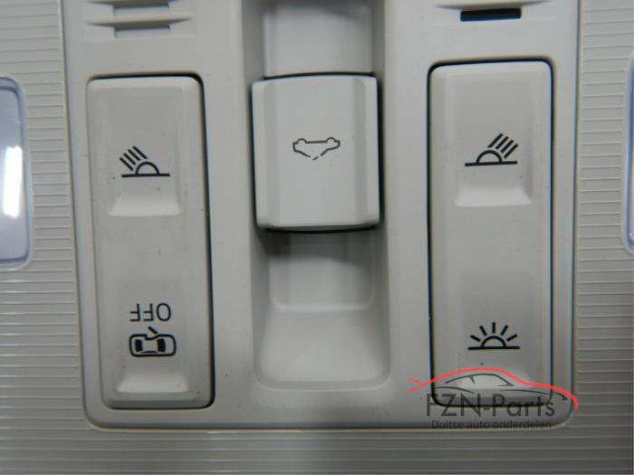 VW Polo 2G Binnenverlichting Voorzijde Wit Pano