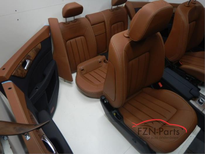 Mercedes Benz CLS W218 Interieur Leder Satelbraun Stoelen