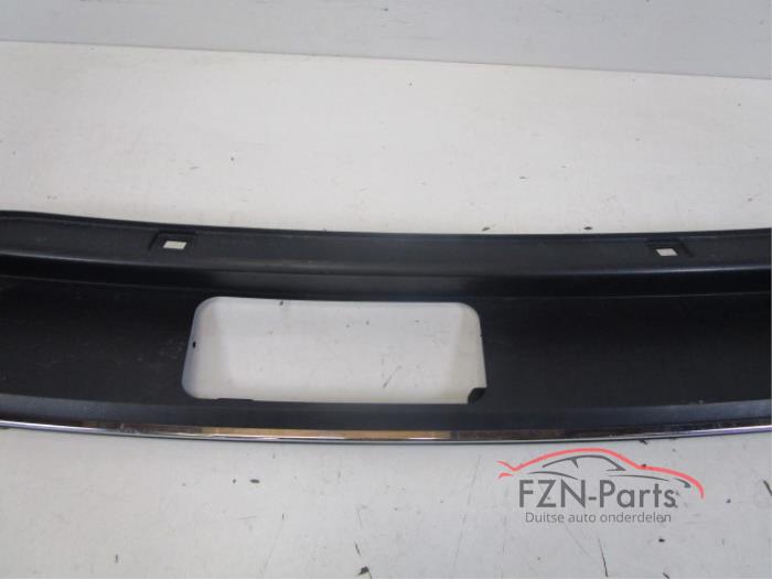 VW Golf 7 Facelift Diffuser Onderlip Achterbumper Half Chrome