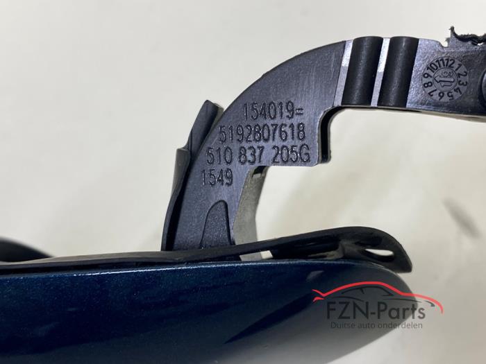 VW Tiguan 5NA Portier deur greep hendel Keyless Links voor blauw