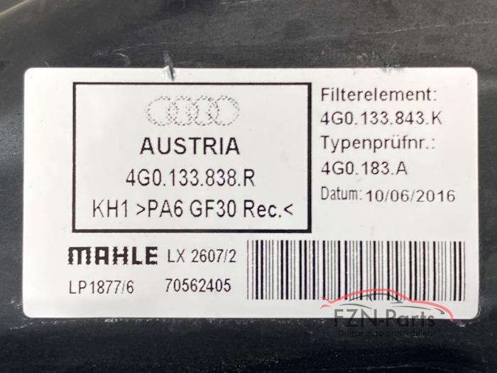 Audi A6 C7 4G Diesel Luchtfilterhuis