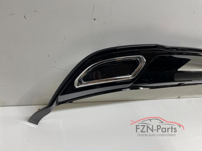 VW Golf 7 Facelift R- line Onderlip diffuser achterbumper