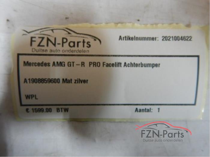 Mercedes AMG GT-R PRO facelift achterbumper