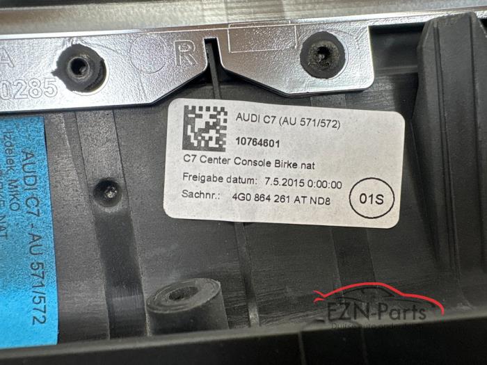 Audi a6 4g c7 Facelift Interieurlijsten Set compleet birke mat hout