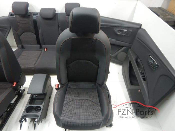 Seat Leon 5F FR Facelift Interieur Leer Stof Compleet