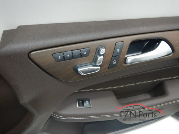 Mercedes Benz GL-Klasse X166 7 Persoons interieur Leer Leder Bruin