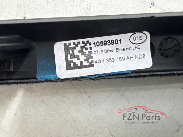 Audi a6 4g c7 Facelift Interieurlijsten Set compleet birke mat hout