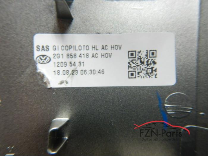 VW Polo 2G 3D - Teller Dashboard Inleg 2G1858419AC