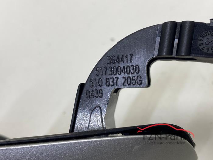 VW Tiguan 5NA Portier deur greep hendel Keyless Links voor Champagne