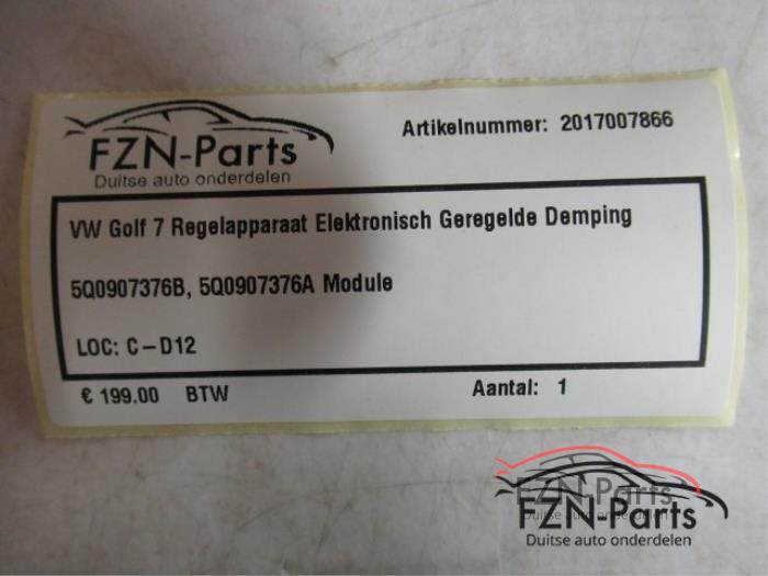 VW Golf 7 Regelapparaat Elektronisch Geregelde Demping