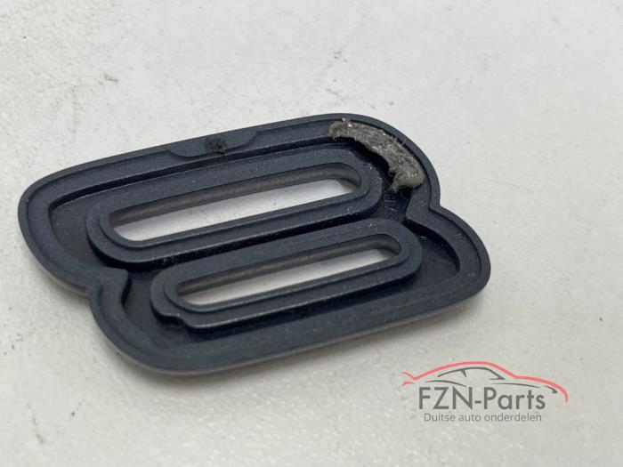 Audi RSQ8 4M8 Logo embleem grille achterklep hoogglans zwart