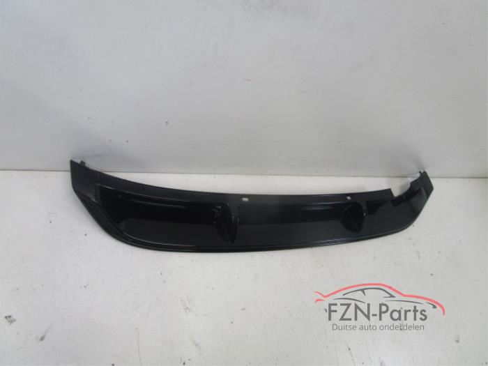 VW Golf 7 R-Line Onderlip Hoogglans Zwart