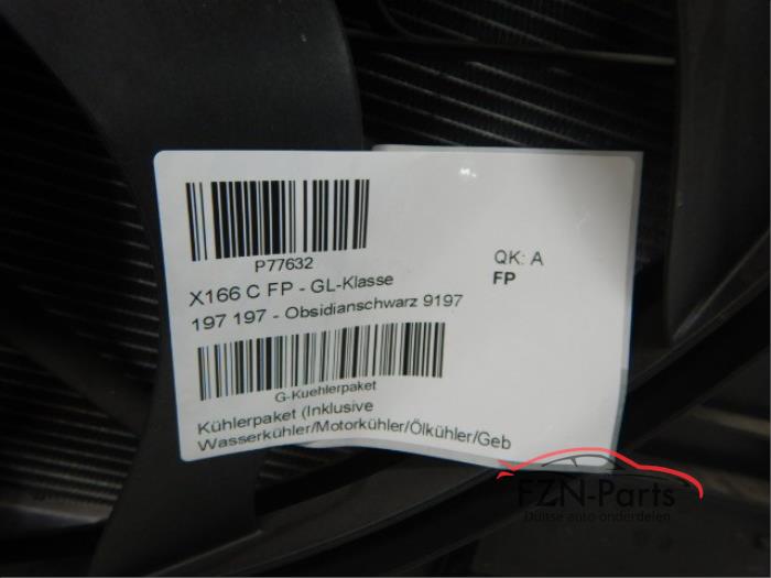 Mercedes Benz ML GL GLE W166 Koelerpakket 350D