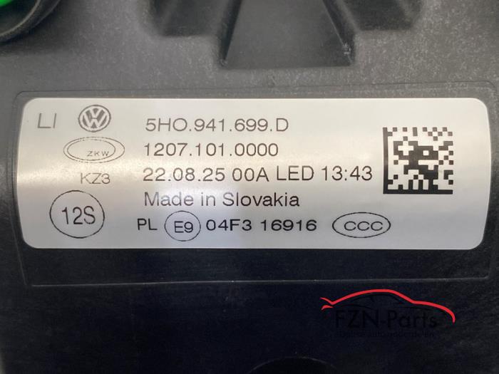 VW Golf 8 GTI / GTD Mistlamp Links