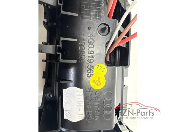 Audi a6 4g c7 luchtrooster achterzijde met 12v