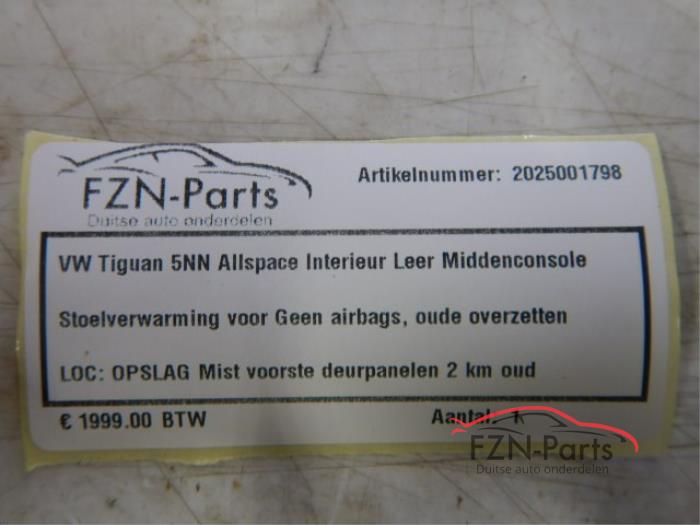 VW Tiguan 5NN Allspace Interieur Leer