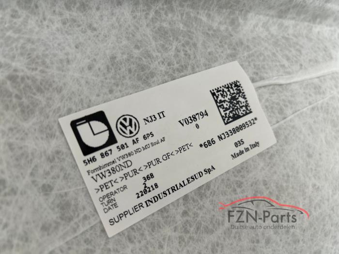 VW Golf 8 5H Hemel + Hemelbekleding Zwart zonder pano