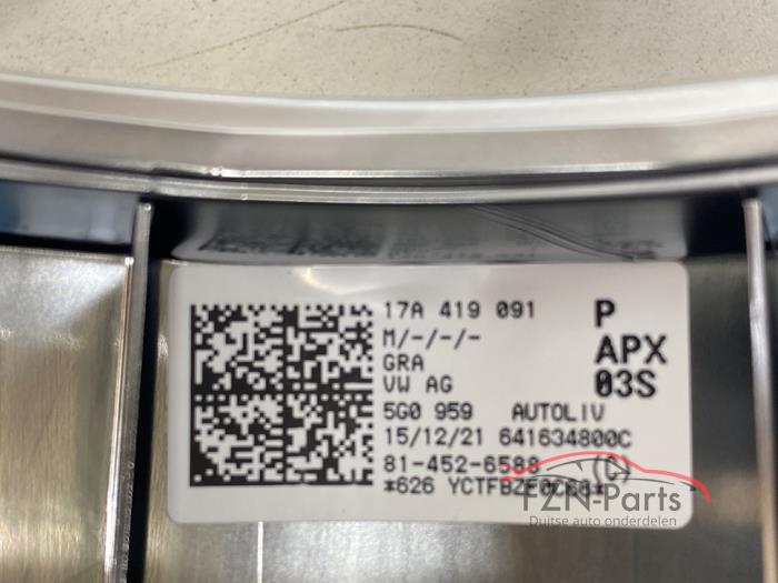 VW Golf 7 GTI Stuur Inleg