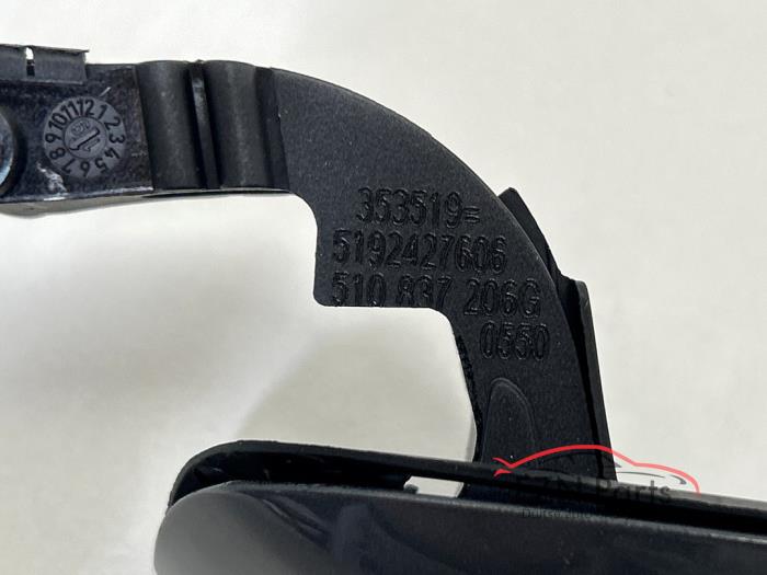 VW Tiguan 5NA Portier deur greep hendel Keyless Rechts voor Grijs