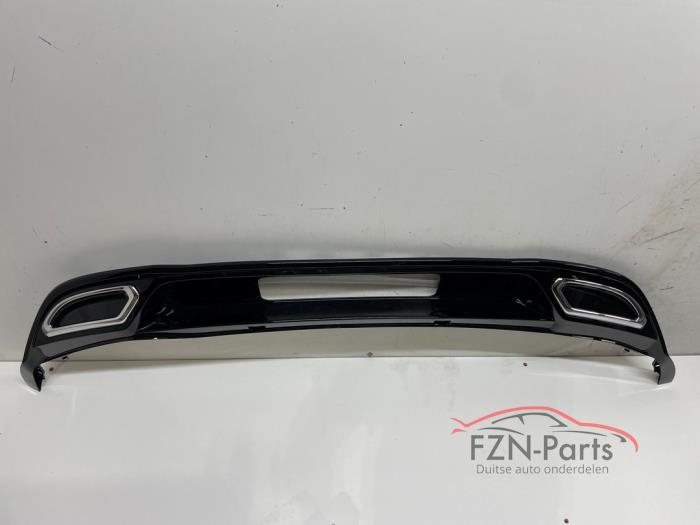 VW Golf 7 Facelift R- line Onderlip diffuser achterbumper