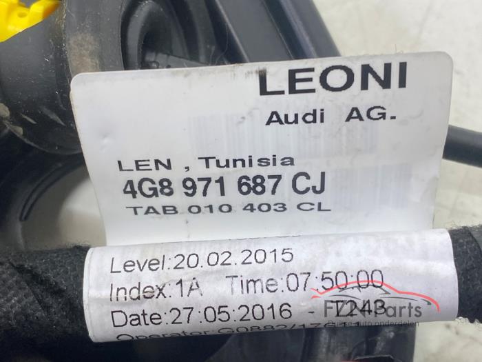 Audi A7 4G8 Soft close servosluiting Portier Rechts-achter