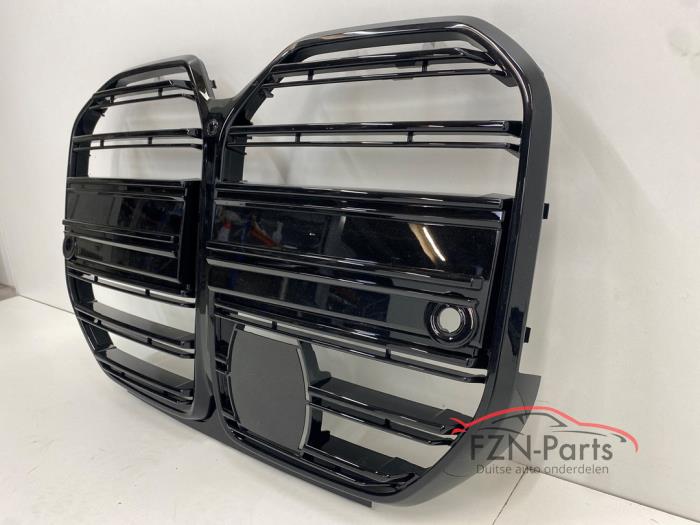 BMW 4-Serie Grancoupe G26 Grille Hoogglans zwart ACC
