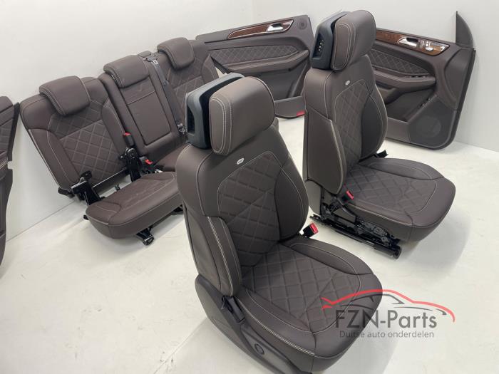 Mercedes-Benz GLE W166 Designo Interieur Compleet Bruin Dashboard
