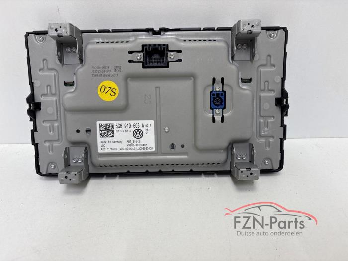 VW Golf 7 Facelift Navigatie display scherm