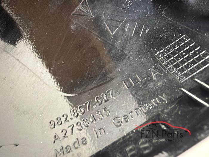 Porsche Taycan 1Y Spiegelkap links Zwart