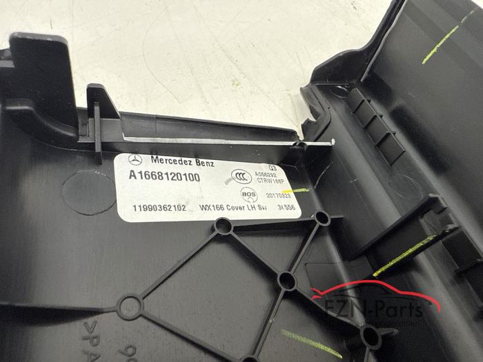 Mercedes-Benz GLE W166 Zonnescherm Links-Achter