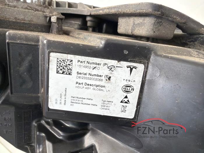 Tesla Model 3/Y Koplamp Links Volled