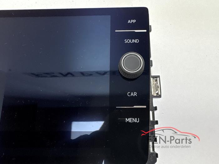 VW Golf 7 Facelift Navigatie display scherm