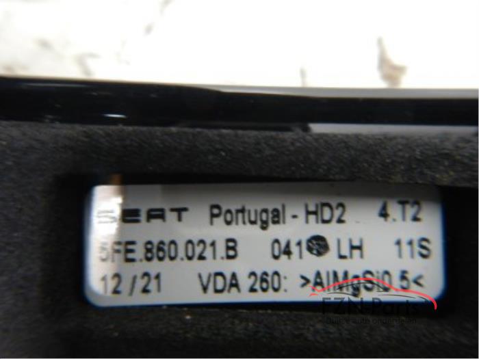 Seat Leon Sportstourer 5FE Dakrails Dakdragers Hoogglans zwart