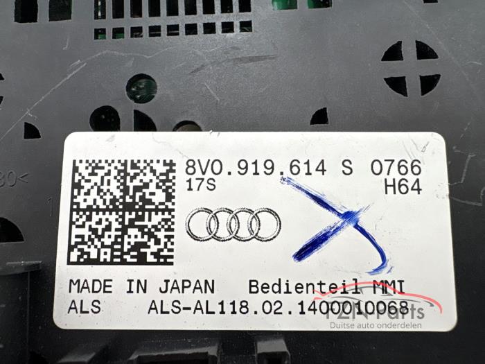 Audi A3 8V4 Afdekking Middenconsole