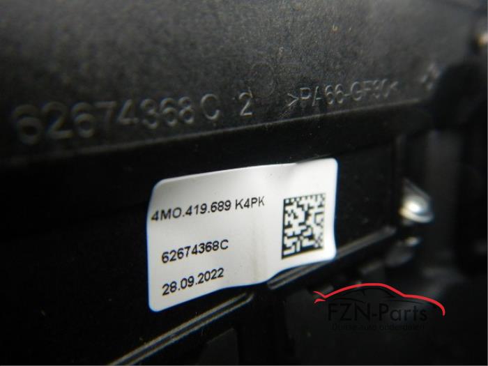 Audi Q7 Q8 4M0 S-Line Stuur MF+F1+VIEW Leer Leder Leren