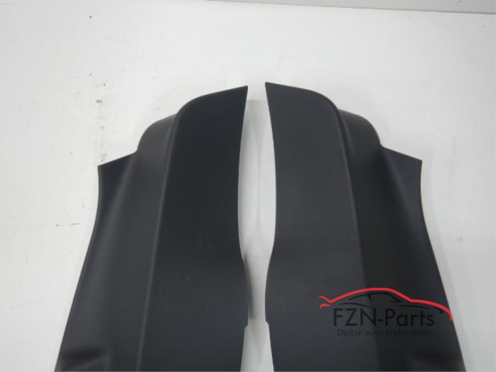 VW Tiguan 5NA Zijpanelen Achterbank Plastic Set Zwart L+R