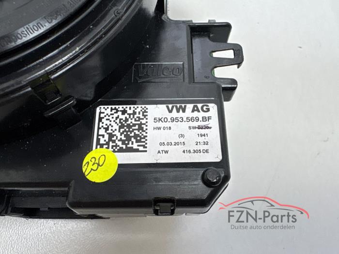 VW Caddy 2K5 / Golf 6 Sleepring Regelapparaat