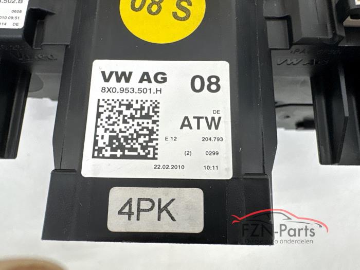 Audi A1 8X Stuurkolomschakelaar Combischakelaar met montageset