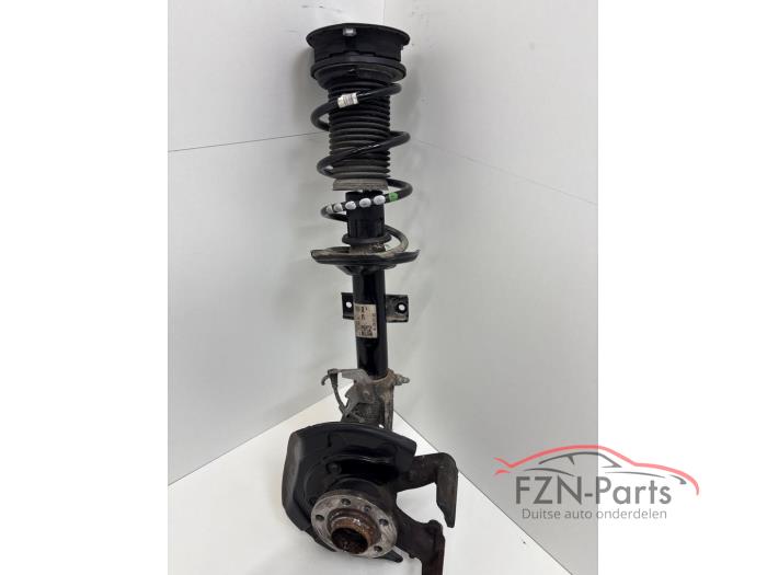 VW Polo 2G Wielophanging rechts-voor Veerpoot Fusee Compleet