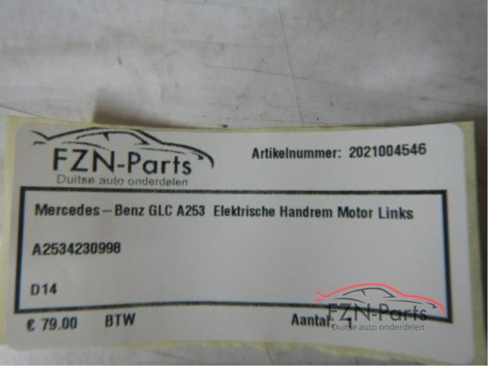 Mercedes-Benz GLC A253 elektrische handrem motor rechts