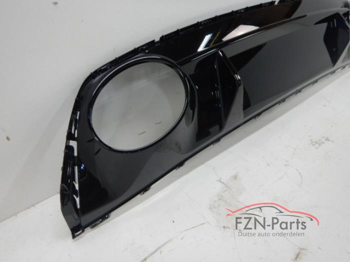Audi RS3 8Y Diffusor Onderlip Hoogglans Zwart