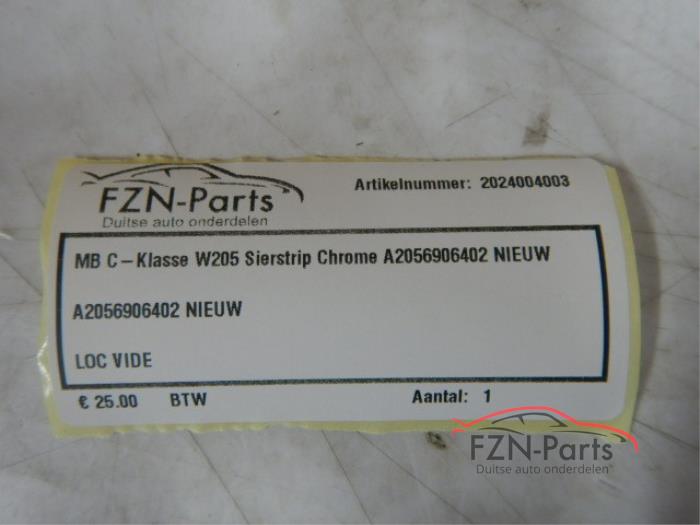 Mercedes-Benz C-Klasse W205 Sierstrip Chrome