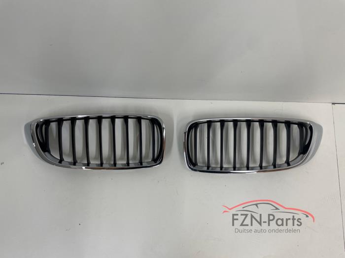 BMW 4-Serie Gran coupe F36 Grille Chrome set