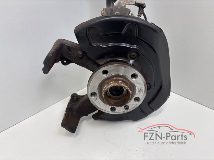 VW Polo 2G Wielophanging Links-voor Veerpoot Fusee Compleet